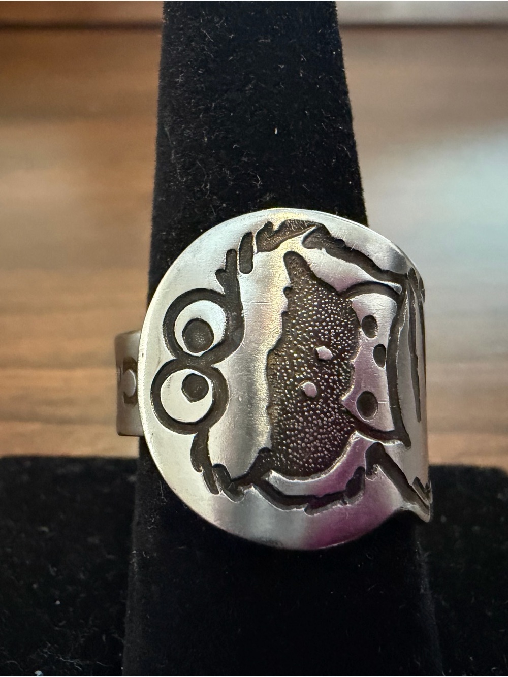 Cookie Monster Spoon Ring